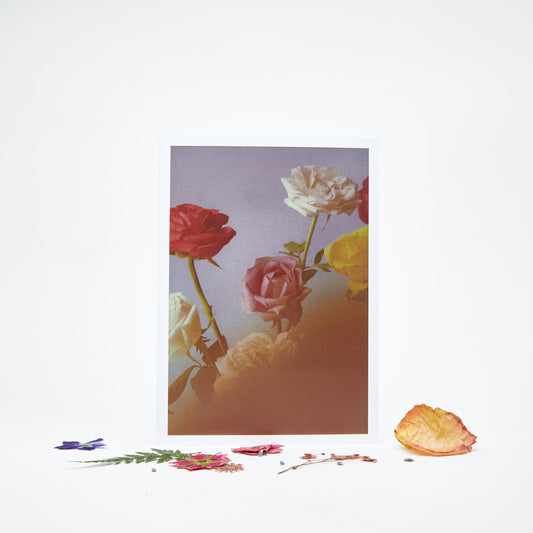Flower Confetti Greeting Card - For Someone Who Helps You Grow
